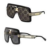 Gucci GG0900S Geometric Shape Sunglasses wih eSHADES Luxury Eyewear Kit Bundle
