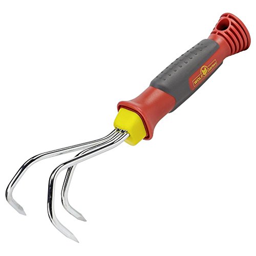 Wolf-Garten 2714000 KA-2K Coltivatore, Rosso/Argento