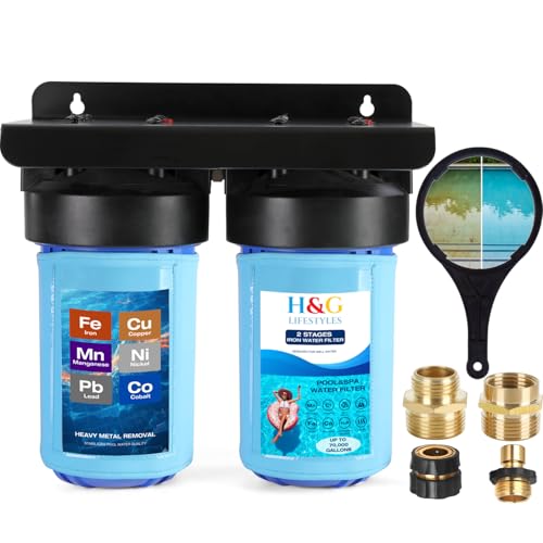 H&G Garden Hose Filter for Pools & Hot Tubs, 3/4