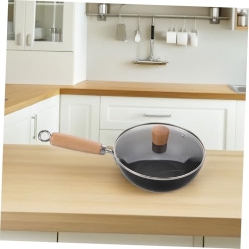 Wok de Hierro Fundido BESTOYARD con Tapa miniatura 5