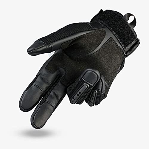 Fahrradhandschuhe Leder Motorradhandschuhe Touchscreen Motocrosshandschuhe Getriebe Moto Biker Racing Hard Knuckle Volle Finger Handschuh Herren motorradhandschuhe 271