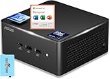 ASUS NUC AI Powered Mini Desktop (Intel Ultra 7-165H, No OS, 64GB DDR5, 1TB PCIe SSD + 2TB HDD, 2 Thunderbolt 4, WiFi 6E, Bluetooth 5.3, Win 11 Pro) w/MS 365 Personal, DKZ USB Port Expander