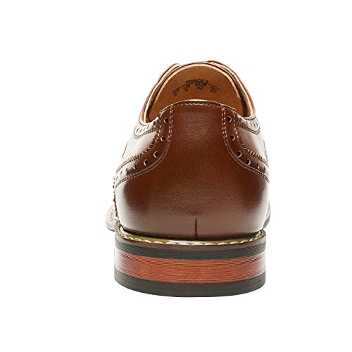 Image of Bruno Marc Moda Italy Prince Men's Classic Modern Oxford Lace Dress Shoes