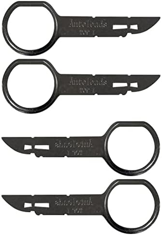 Car CD Radio Removal Release Keys Stereo Extraction Tools Pins Two Pair TO FIT 6000CD 6006CD