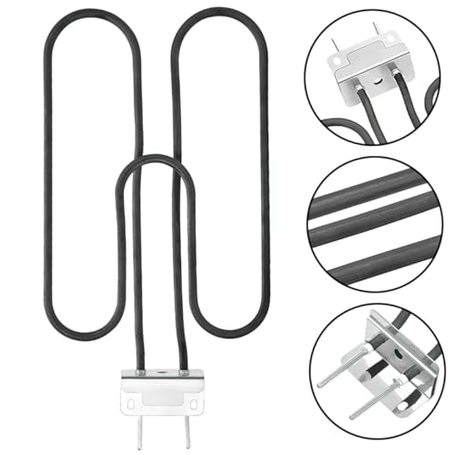 Élément chauffant barbecue compatible avec grill électrique extérieur noir - 3