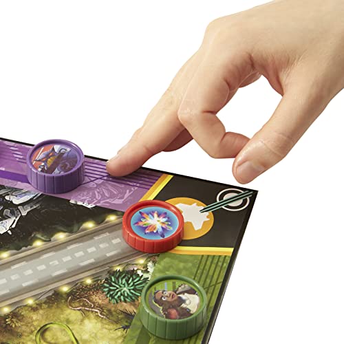 Mattel Disney Pixar Lightyear Blast-Off Blitz Geschicklichkeits- und Action-Puck-Flip-Spiel mit Teamspiel für 2 bis 8 Spieler, Filmthema, Geschenk für Kinder und Lightyear-Fans ab 8 Jahren – Bild 4