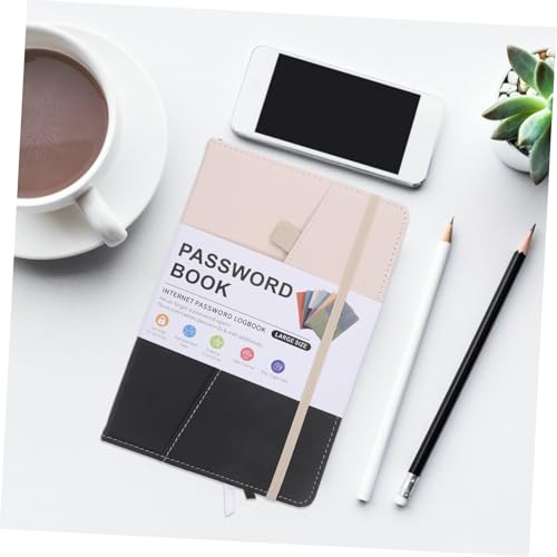 Carnet de mots de passe A5 pour ne plus oublier vos identifiants web