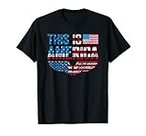 This Is America Shirt US American Tee USA Flag America Gifts T-Shirt