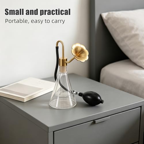 Diffuseur arômes laiton design chic et flacon de test parfum pour spa - 6