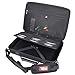 FBLFOBELI Hard Carrying Case for 14.1-17.5 inch Portable DVD Player with 24 DVD Storage Pockets, Such as BOIFUN/DBPOWER/YOTON/POFOTO DVD Player, EVA Hard Shell Travel Laptop Sleeve Bag, Case Only