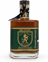 BRANDY SAN MARCO DI LEON - ENVELHECIDO BARRIL DE CARVALHO TOSTA MÉDIA - DUPLA DESTILAÇÃO - ARTESANAL - SABOR SUAVE E AMADEIRADO - NOTAS FRUTAS VERMELHAS, AVELÃ, MEL E CHOCOLATE - 700 ml 40% vol.