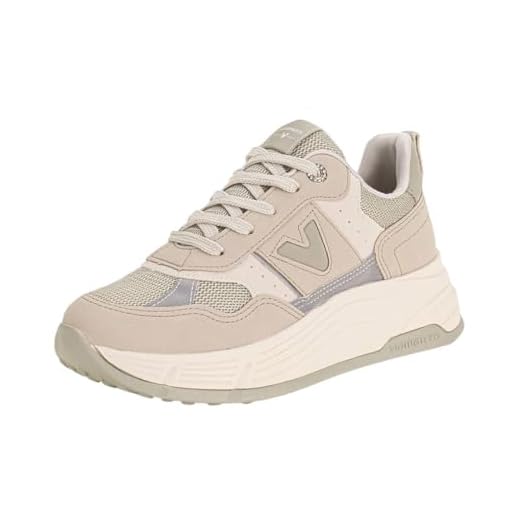 Tenis Feminino Plataforma Moda Acolchoado Casual Via Marte