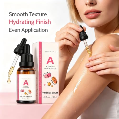 Image of Dark Spot Corrector With Anti-Aging Melasyl + 10% Niacinamide, Discoloration Correcting Serum for Sun Spots, Age Spots & Post-Acne Marks Korean Skincare | 1.01 fl.oz. (Vitamin A essence)