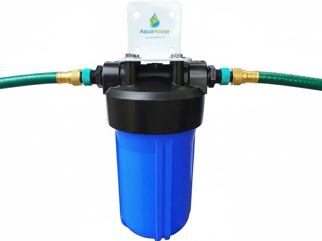 AquaHouse DI Car Wash Water Filter, Pure Water for Stain Free Flushing, Car Treatment and Window Cleaning