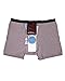 iHeartRaves Men's Anti-Theft Boxer Briefs with Pocket - Comfortable Inside Pocket Boxer Brief Underwear with Pouch Lining Undies (Grey, Large)