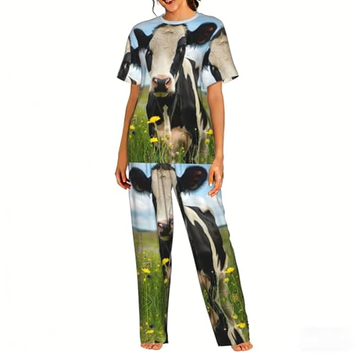 Pyjama confortable pour femme ensemble doux anti-stress pour le sommeil nocturne