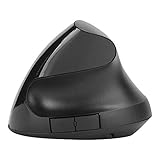 Tomantery Mouse da Gioco Wireless Verticale - Ergonomico HH‑111 Accessori per Computer per Ufficio, Casa e Giochi - Ricevitore USB Incluso