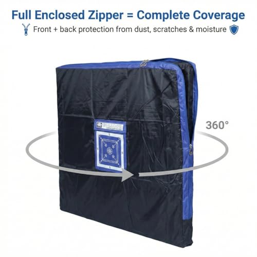 Image of KNK Carrom Board Cover, Dustproof Waterproof Zipper Protector Cover