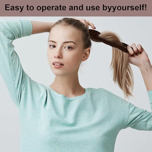 TEOZBLU 4 Stück Magischer Haarknoten, Dutt Maker, Duttkissen, Hair Bun Maker, Bun Maker Magic Hair, Haar Twist Lockenwickler Donut Tools