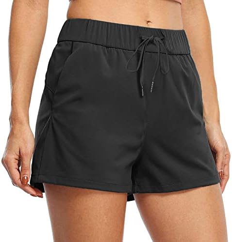 Swim Shorts Women Plus Size Women's Athletic Shorts Drawstring Waisted Comfy Shorts Casual Relaxed Shorts Gym Hiking Shorts Workout Running Track Shorts High Waisted Shorts Women Athletic