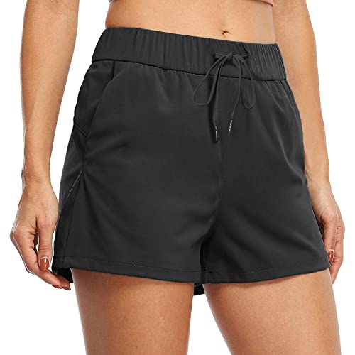Swim Shorts Women Plus Size Women's Athletic Shorts Drawstring Waisted Comfy Shorts Casual Relaxed Shorts Gym Hiking Shorts Workout Running Track Shorts High Waisted Shorts Women Athletic #TOP1