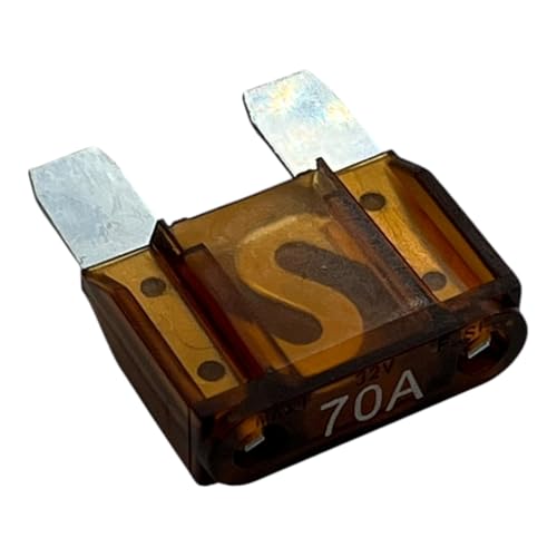 Alkan MAXI (GROßE) - Typ FK3 Kunststoff Flachsicherungen Set 24-tlg. (20A 30A 40A 50A 60A 70A) – Sicherungen Sortiment (30 × 35 mm) | für KFZ, LKW, Wohnmobil & Boot, in Aufbewahrungsbox/Sortimentsbox