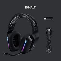 Logitech G G733 Lightspeed Headsets, Schwarz – Ansicht 7