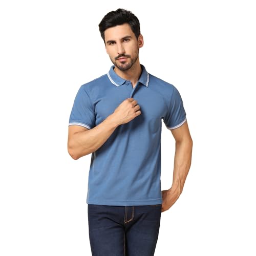 Image of INKKR Men's Solid Regular Fit T-Shirt