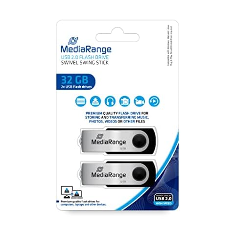 MediaRange USB 2.0 Speicherstick 32GB Cover