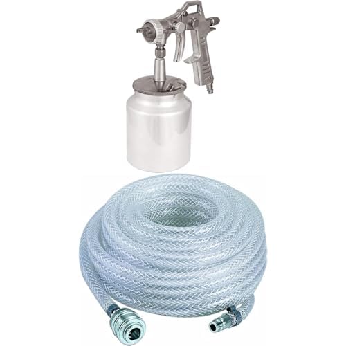 Pistolet à peinture pneumatique pour rénover vos meubles de jardin et murs extérieurs