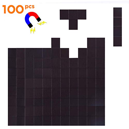 Flexible Magnet Squares with Adhesive by House Again – Perfect for Crafts