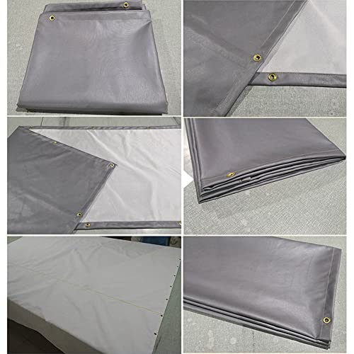 Couverture de soudage résistant à 800°C en tissu de verre isolant et ignifuge - 5
