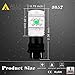 Alla Lighting 3800lm T25 3156 3157 Ice Blue LED Bulbs Xtreme Super Bright 3457 3056 4114 3157 LED Bulb ETI 56-SMD 8000K LED 3157 Bulb for Cars Trucks SUVs Turn Signal Daytime Running DRL Lights (2pc)