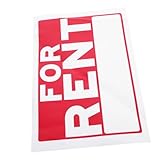 NUOBESTY Calcomanía Se Alquila Adhesiva De Vinilo, Cartel Para Alquiler Información Visible, Fácil Aplicación Paredes, Pegatina Para Casa Alquiler, Hoja Única