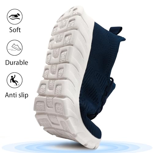 Image of Mens Running Shoes Tennis Shoes Walking Gym Sneakers Lightweight Non Slip Mesh Casual Workout Sneakers