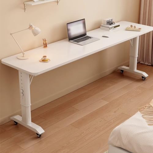 Table de lit avec roulettes autobloquantes et plateau ajustable