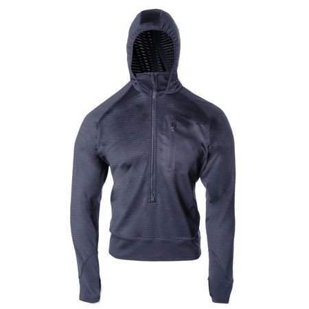 Polaire à capuche homme Blackhawk bleu marine idéale pour randonnée et outdoor