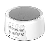 Dreamegg D3 White Noise Machine - Rechargeable Sound Machines for Sleeping, 24 Non-Looping HiFi Sounds, Continuous or Timer, Portable Sleep Machines for Baby Adults Travel Office Privacy