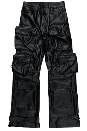 Men's Lenz PU Stacked Leather Jean2