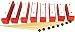 Rhythm Band 8 Note Diatonic Wooden Resonator Bell Set
