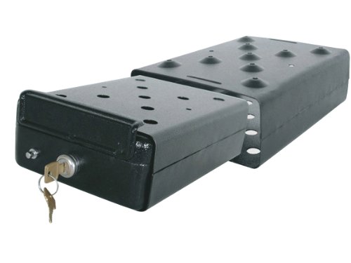 EUFAB 16309 Stahlsafe, universell einsetzbar, Einschub schwarz