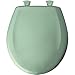 Bemis 200SLOWT 035 Lift-Off Plastic Round Slow-Close Toilet Seat, Sea green