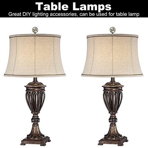 2 Packs Lamp Finial Cap Knob, Dragonfly Design Lamp Decoration For Lamp Shade, Antique Brass, 1-3/8 Inches #TOP5