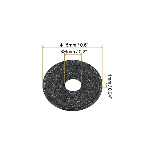 PATIKIL M4 Nylon Flat Washer - Image 2