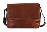 Volumen in L ca.: 11-20 bugatti Grinta Messengerbag M, Cognac, one size