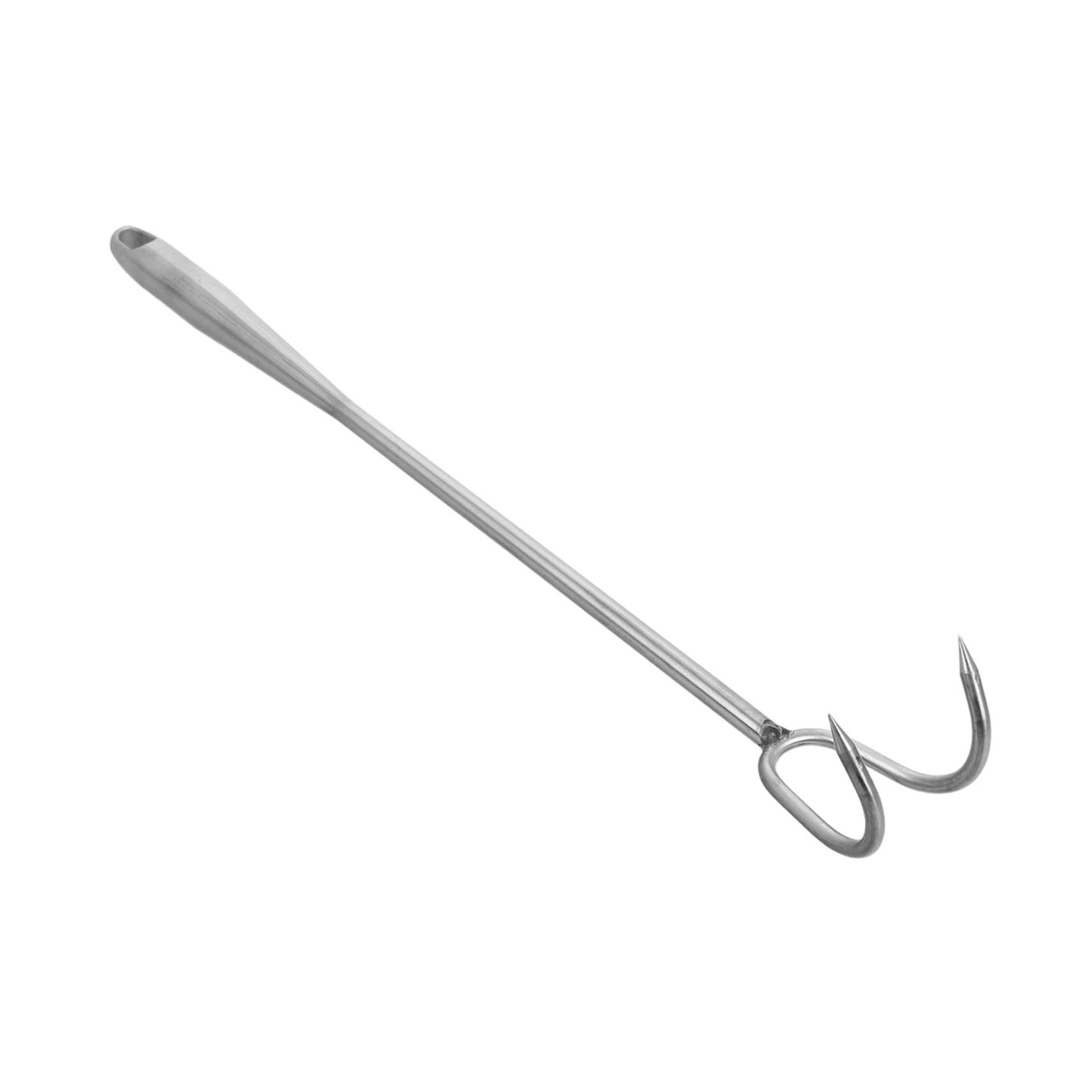 BCOATH BBQ Meat Hook with Ergonomic Non- Handle Stainless Steel Turner for Grilling and Meat Portable Multi-Functional Tool for Home and Outdoor Cooking