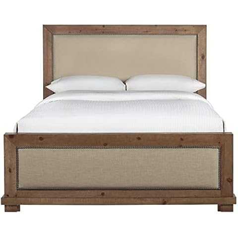 Progressive Furniture Willow Bedroom, King, Distressed Pine Cover
