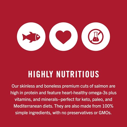 King Oscar Skinless & Boneless Atlantic Salmon, Mediterranean Style, 4.05-Oun...