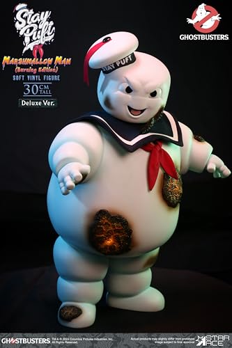 Star Ace Toys Ghostbusters: Stay Puft Marshmallow Man (Burning Edition) Deluxe Vinyl Figure