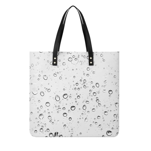 Tote bag goutte d'eau femmes 39x39cm : Le sac shopper idéal pour le voyage
